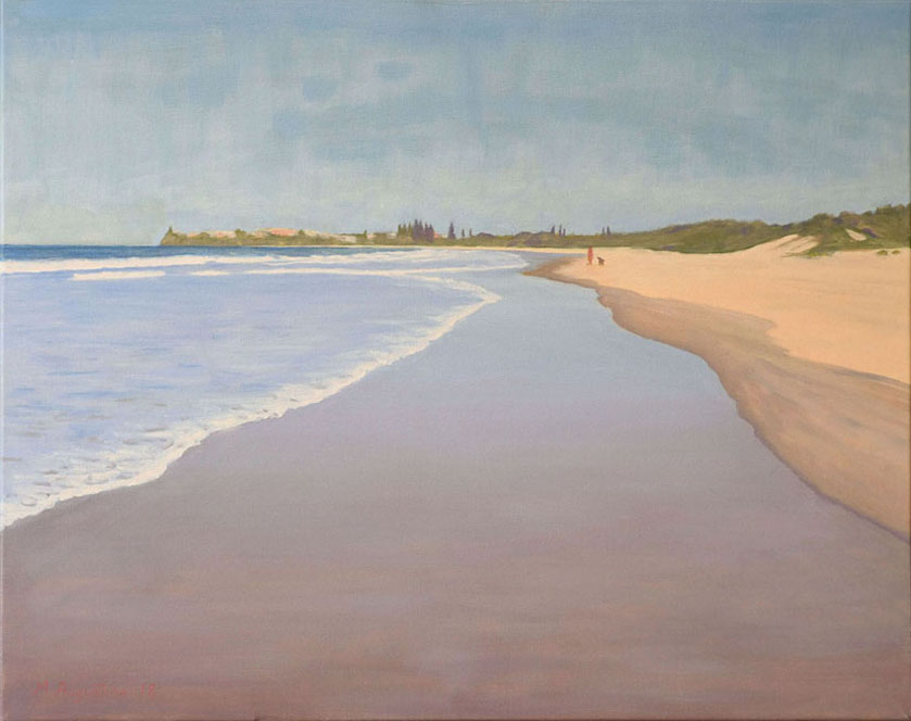 Currimundi Beach 61x71cm Sold